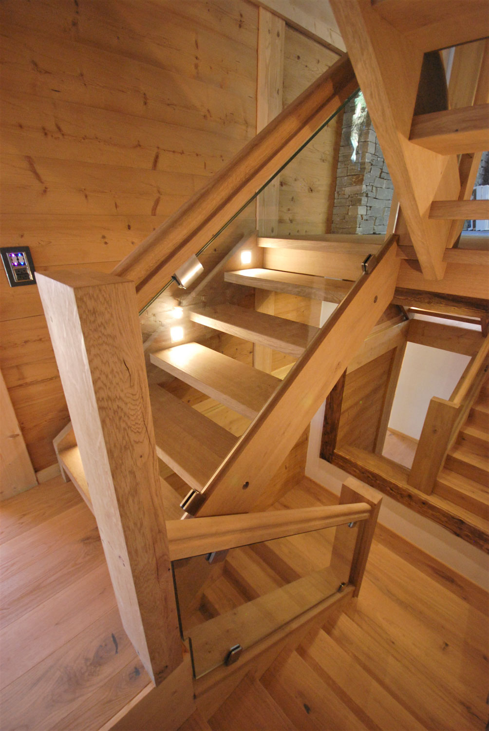 Bonzon Ambiance Bois Menuiserie interieure Escalier 14